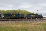 CSX 6152 & CSXT 2561